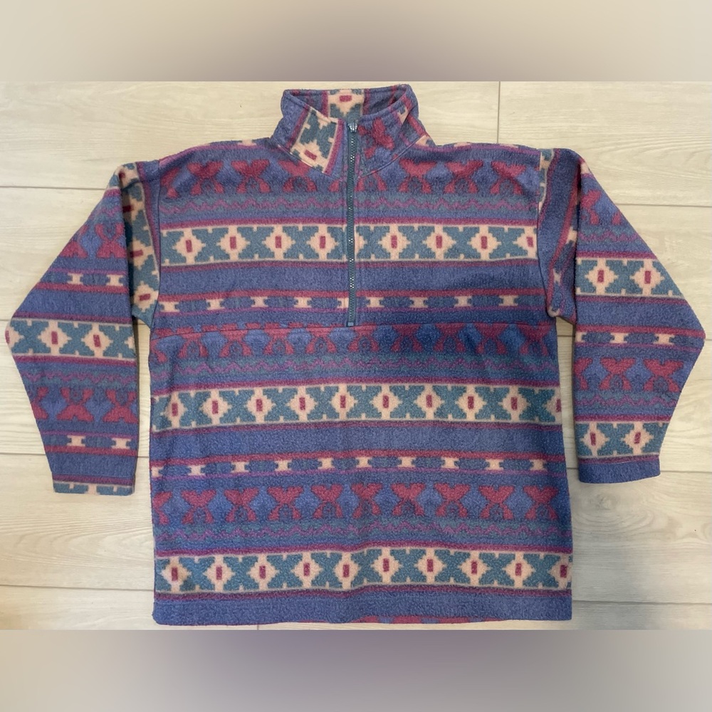 Patterned Women's Sweater - Multicolor - image 1